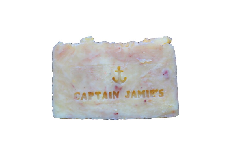 Super Moisturizing Lemongrass Soap. Contains body lotion.